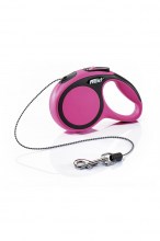 Рулетка-поводок Flexi New Comfort XS, трос, 3м 8кг